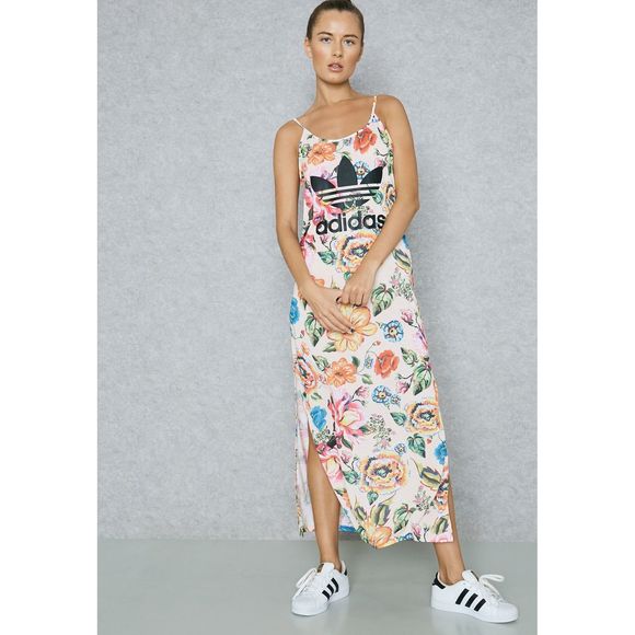 adidas dress flowers